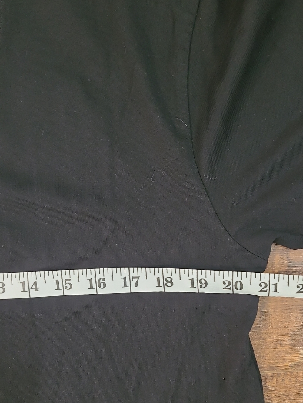 Scott James Black V-Neck Short Sleeve Men's Shirt with Contrast Trim Size Large - Picture 8 of 9